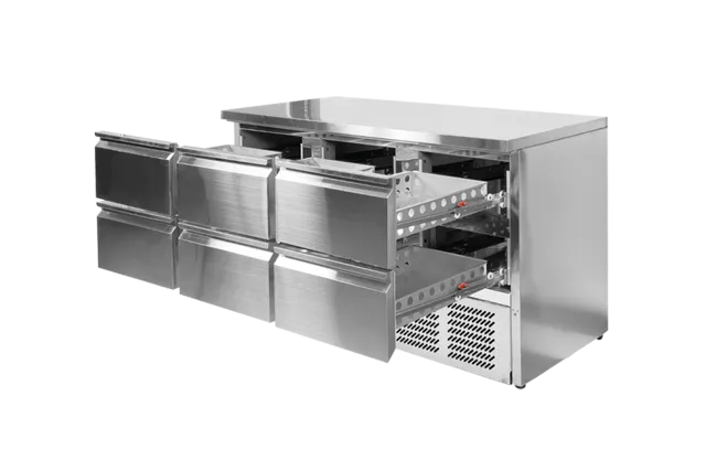 Stół chłodniczy z 6 szufladami - linia 700 Yato YG-05281