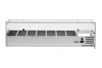 Witryna chłodnicza nadstawna 7x1/4 gn Yato YG-05322