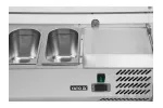 Witryna chłodnicza nadstawna 7x1/4 gn Yato YG-05322