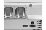 Witryna chłodnicza nadstawna 8x1/4 gn Yato YG-05323