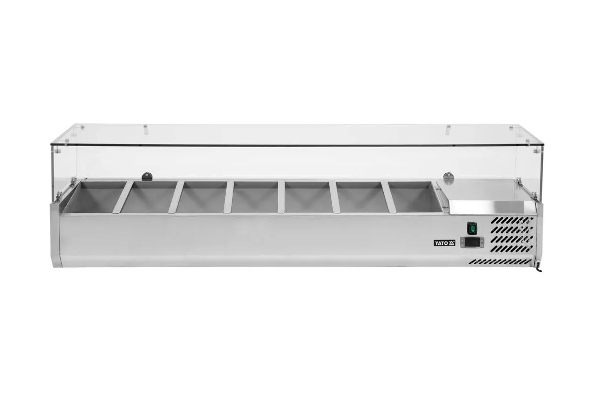 Witryna chłodnicza nadstawna 7x1/3 gn Yato YG-05331