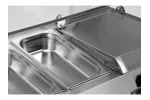 Witryna chłodnicza nadstawna 9x1/3 gn Yato YG-05332