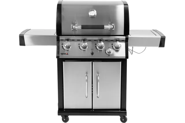 Grill gazowy 4+1 stal nierdzewna 17,5kw Yato YG-20013
