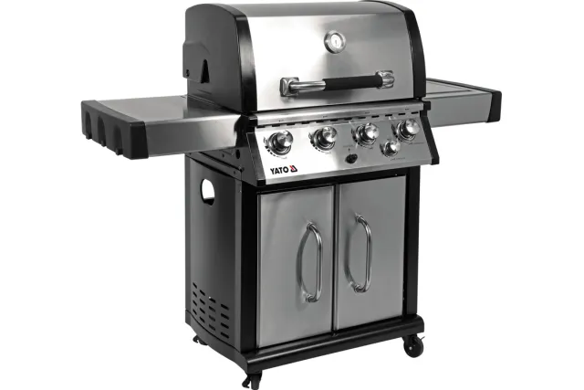 Grill gazowy 4+1 stal nierdzewna 17,5kw Yato YG-20013