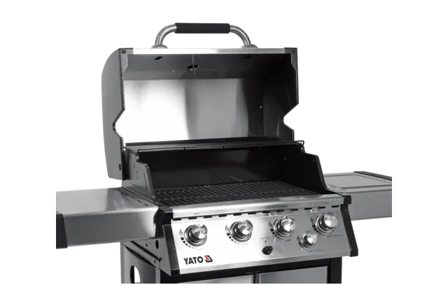 Grill gazowy 4+1 stal nierdzewna 17,5kw Yato YG-20013