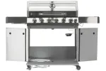 Grill gazowy 6+1 stal nierdzewna 20,5kw, z szybą Yato YG-20016