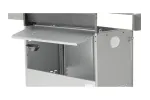 Grill gazowy 6+1 stal nierdzewna 20,5kw, z szybą Yato YG-20016