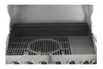 Grill gazowy 6+1 stal nierdzewna 20,5kw, z szybą Yato YG-20016