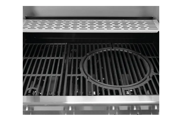 Grill gazowy 6+1 stal nierdzewna 20,5kw, z szybą Yato YG-20016