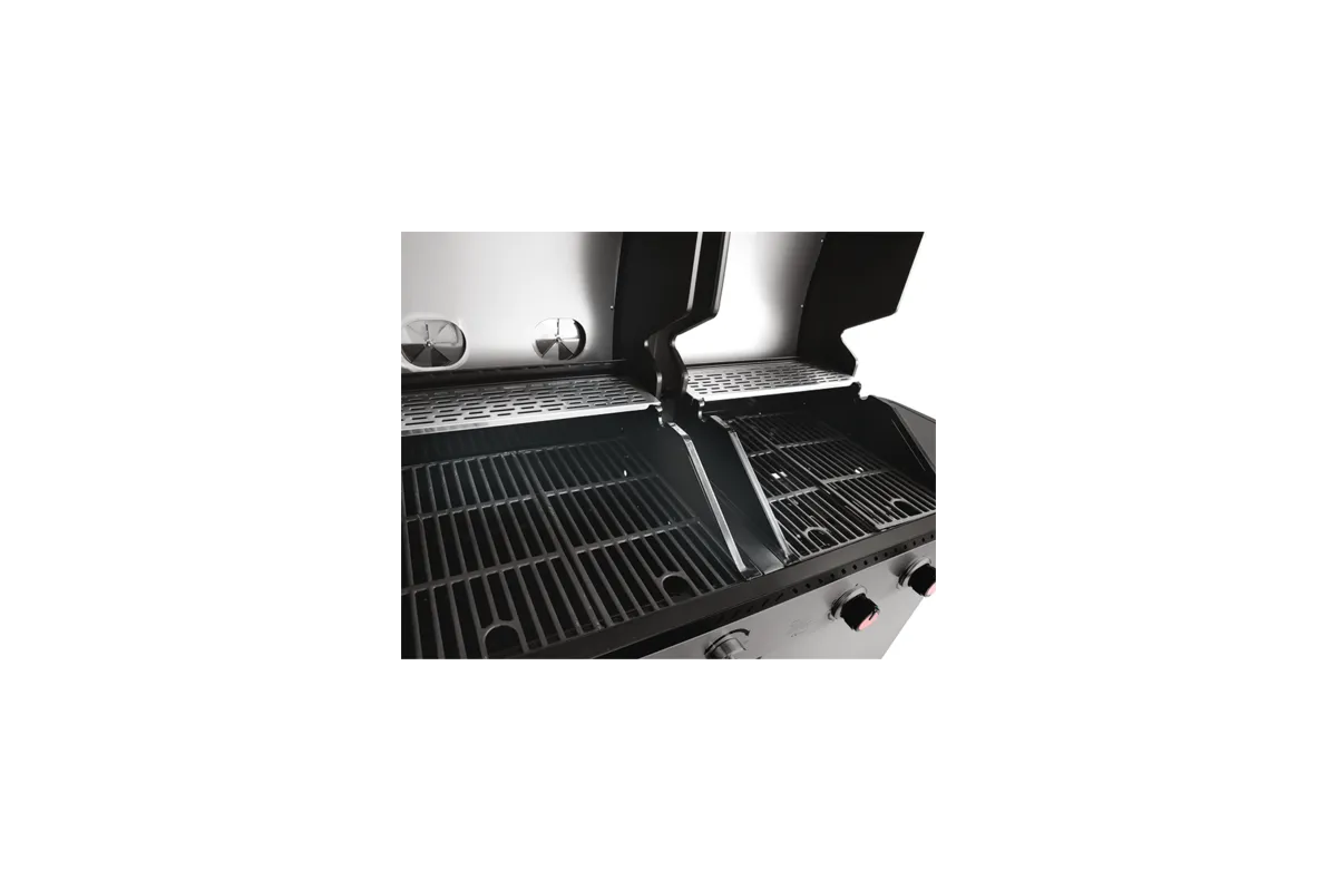 Grill 2w1, gazowy + węglowy, stal nierdzewna, 8,2kw Yato YG-20030