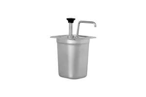 Dyspenser do sosów z pompką, GN 1/6, V 3l Stalgast 065316