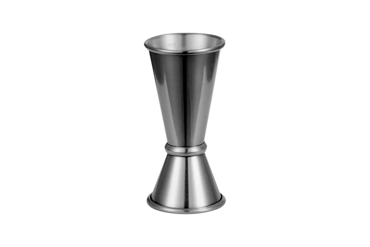 Miarka barmańska, dwustronna, jigger, czarna, V 0.025-0.05 l Stalgast 474307