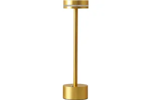 Lampka stołowa LED, złota, bezprzewodowa, H 320 mm Stalgast 694322