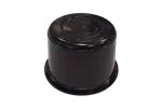 Pojemniki kubki cateringowe zgrzewane czarne, obiadowe na wynos Ø 115x73 mm 500szt. KK115-450A-BLACK