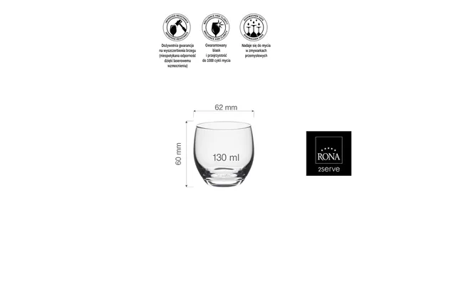 Naczynie na finger food Bistro, 130ml RONA 41910130