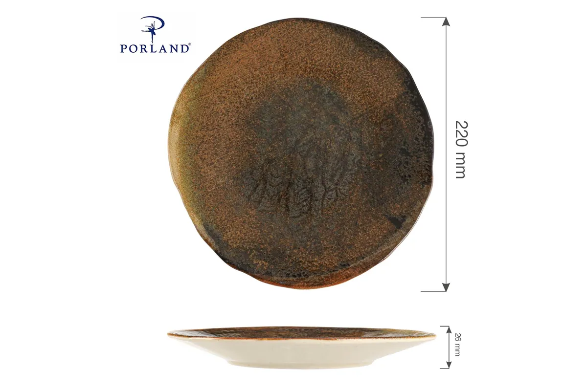 Talerz płytki Genesis, 220 mm Porland 04SWA000053