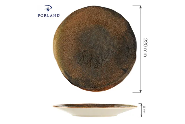 Talerz płytki Genesis, 220 mm Porland 04SWA000053