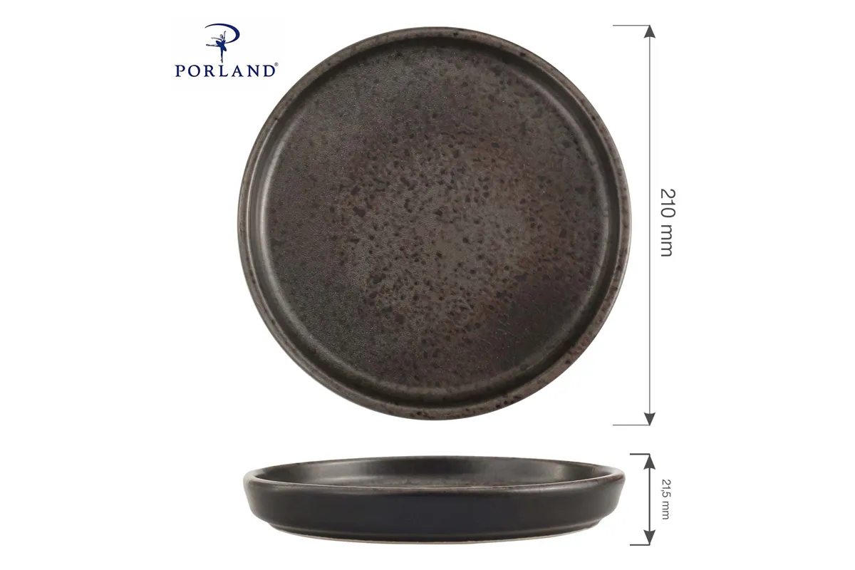 Talerz z wysokim rantem Ironstone, 210 mm Porland 04SWA000089