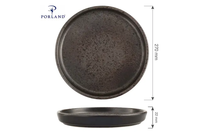 Talerz z wysokim rantem Ironstone, 270 mm Porland 04SWA000001