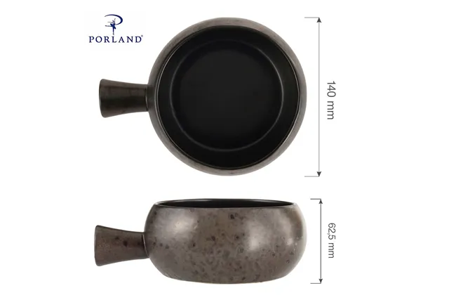 Miska z uchwytem Ironstone, 600 ml, 140 mm Porland 04SWA000097