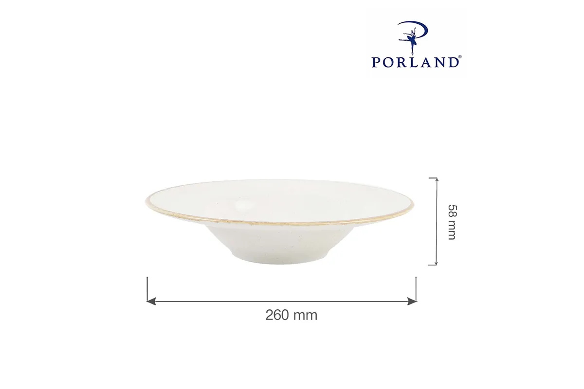 Talerz do pasty Sand 260 mm Porland 04ALM002257