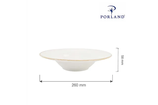 Talerz do pasty Sand 260 mm Porland 04ALM002257