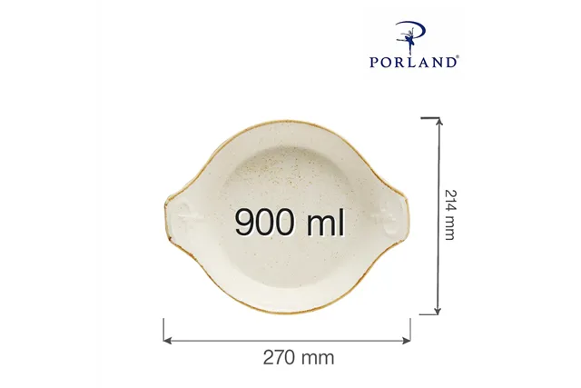 Naczynie do zapiekania Sand 210 mm Porland 04ALM001677