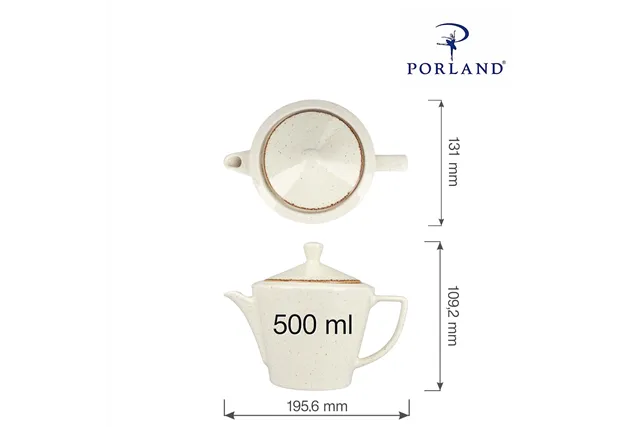 Dzbanek do herbaty Sand 500 ml Porland 04ALM001493