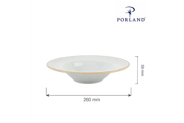 Talerz do pasty Ashen 260 mm Porland 04ALM002256