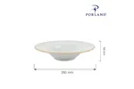 Talerz do pasty Ashen 260 mm Porland 04ALM002256