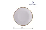 Talerz płytki Ashen 240 mm Porland 04ALM001654