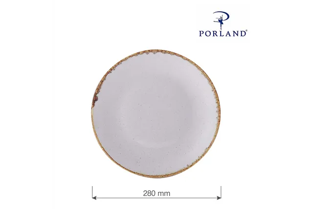 Talerz płytki Ashen 280 mm Porland 04ALM001496
