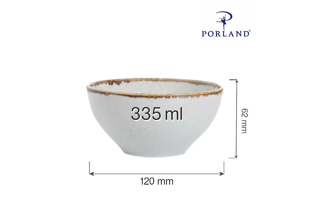 Miska Ashen 335 ml Porland 04ALM002000