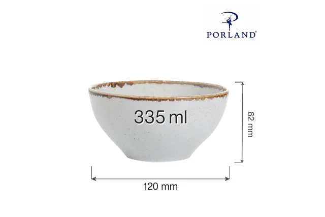 Miska Ashen 335 ml Porland 04ALM002000