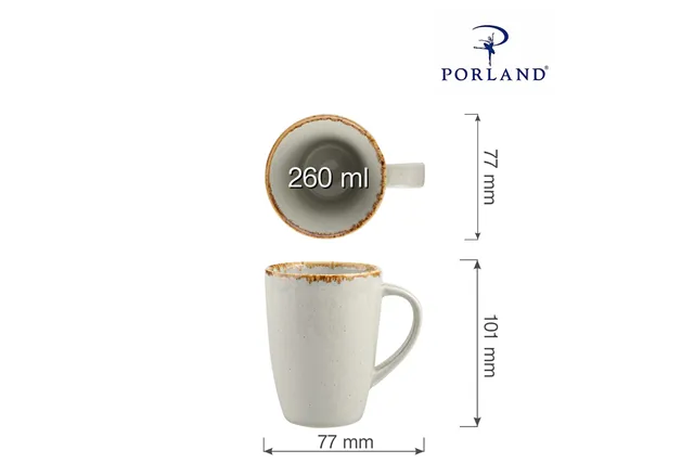 Kubek Ashen 260 ml Porland 04ALM001687