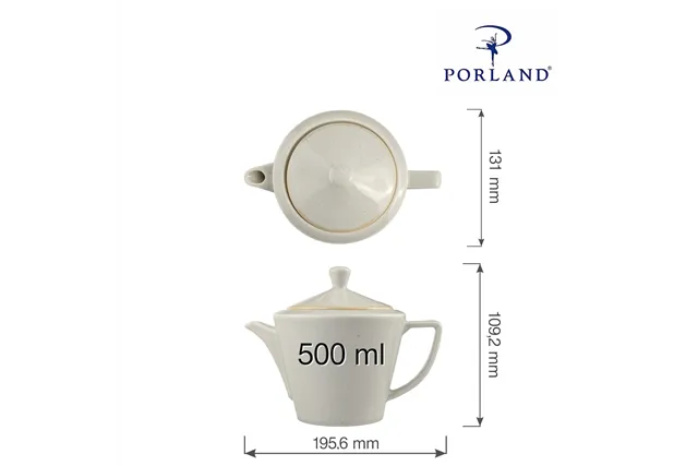 Dzbanek do herbaty Ashen 500 ml Porland 04ALM001494