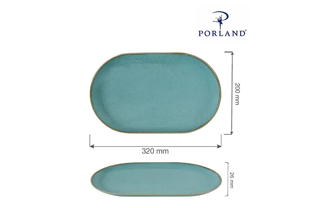 Półmisek owalny Laguna 320x200 mm Porland 04ALM002565