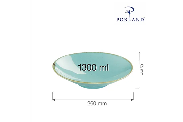 Talerz na stopie Laguna 260 mm Porland 04ALM001945
