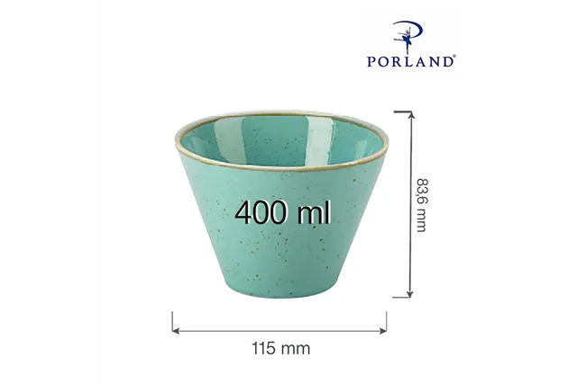 Miska stożkowa Laguna 400 ml Porland 04ALM001436