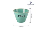 Miska stożkowa Laguna 400 ml Porland 04ALM001436