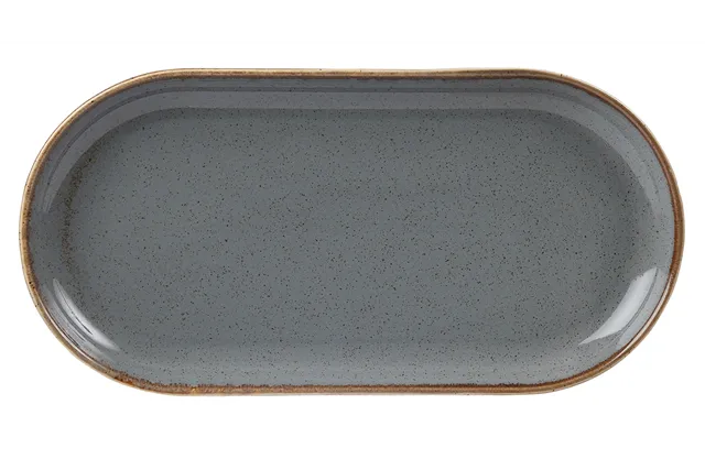 Półmisek owalny Stone 300x150 mm Porland 04ALM002443