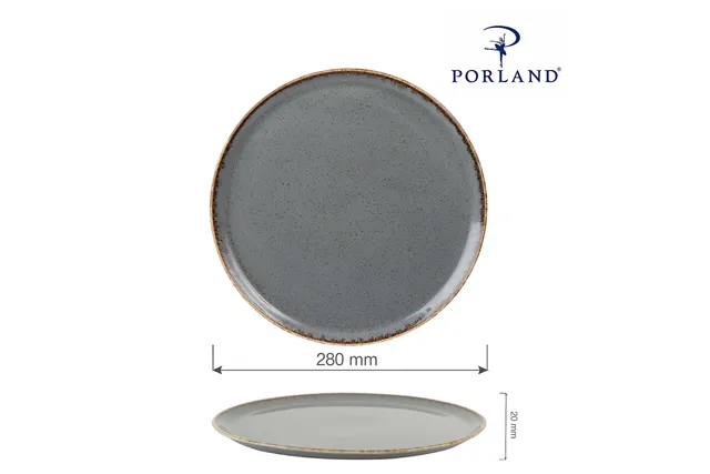Talerz do pizzy Stone 280 mm Porland 04ALM002446