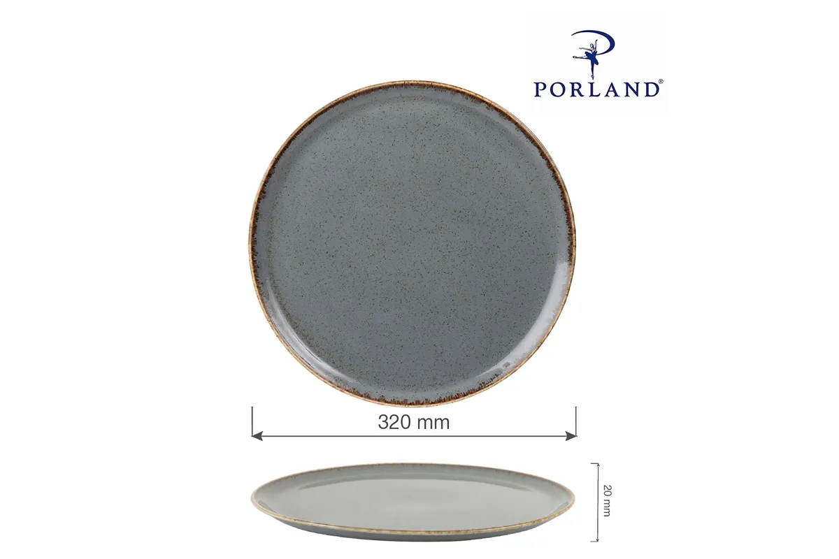 Talerz do pizzy Stone 320 mm Porland 04ALM002447