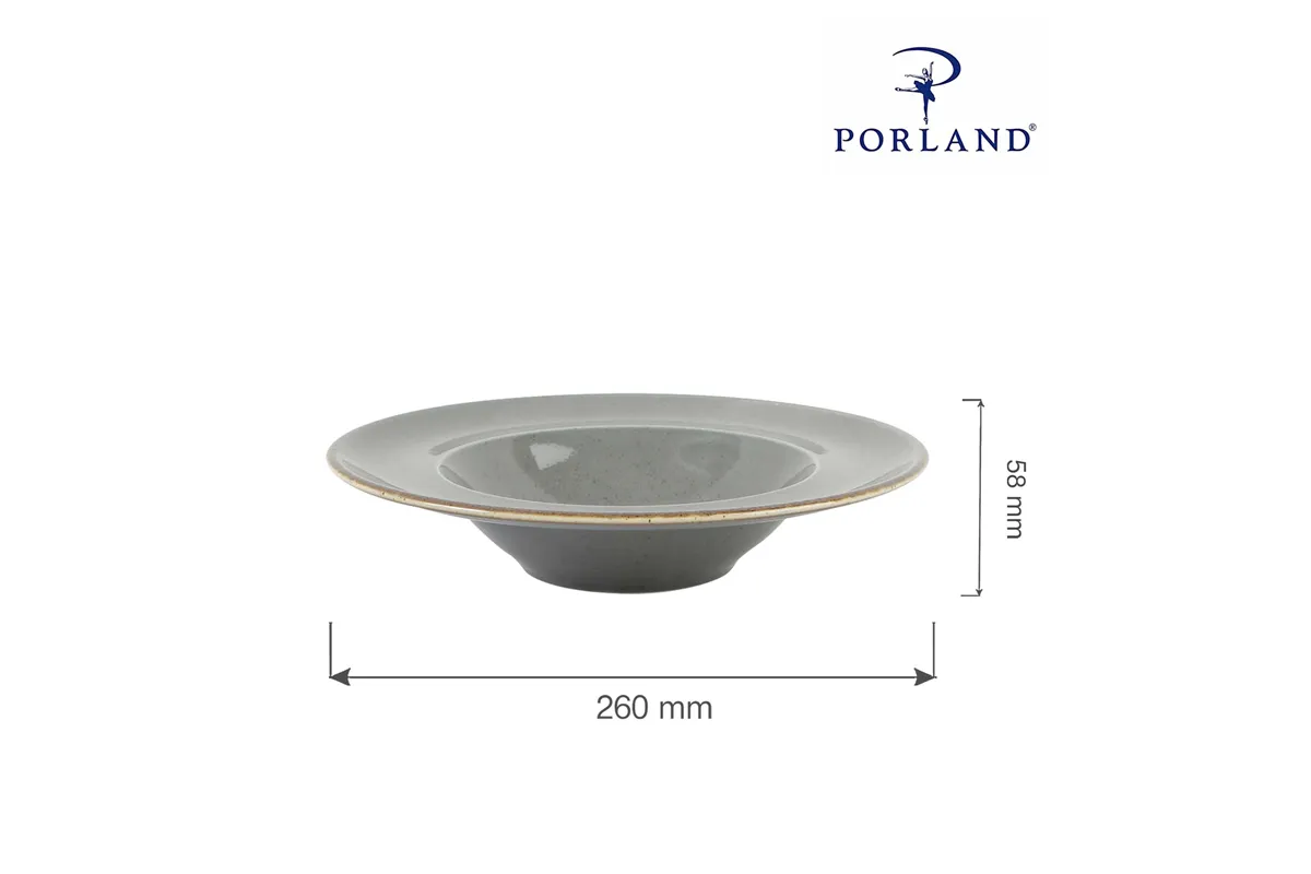 Talerz do pasty Stone 260 mm Porland 04ALM002472