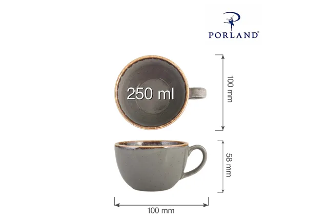 Filiżanka elegancka Stone 250 ml Porland 04ALM002453