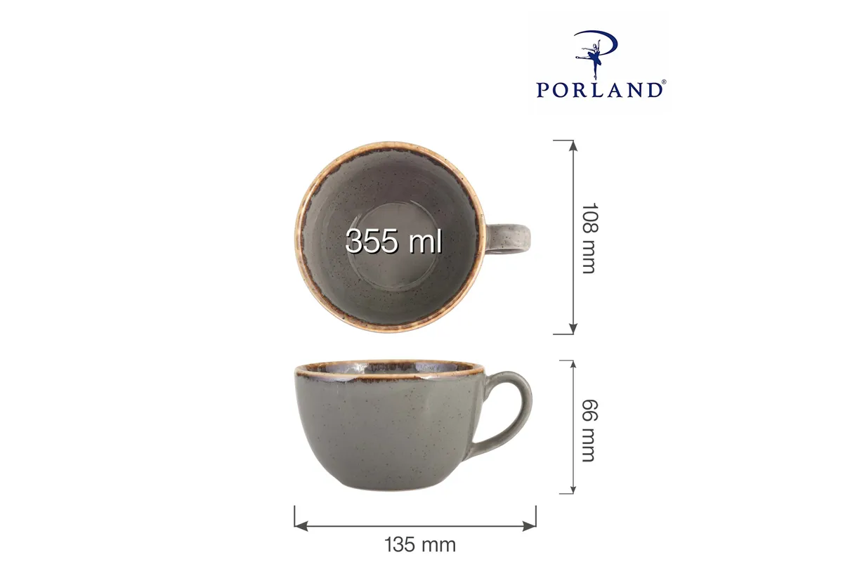 Filiżanka elegancka Stone 320 ml Porland 04ALM002454