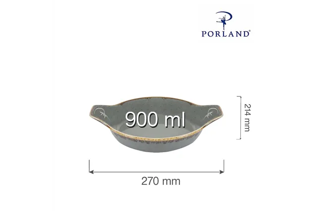 Naczynie do zapiekania Stone 210 mm Porland 04ALM002590