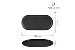 Półmisek owalny Coal 300x150 mm Porland 04ALM001952