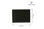 Taca prostokątna Coal 350x260 mm Porland 04ALM001524