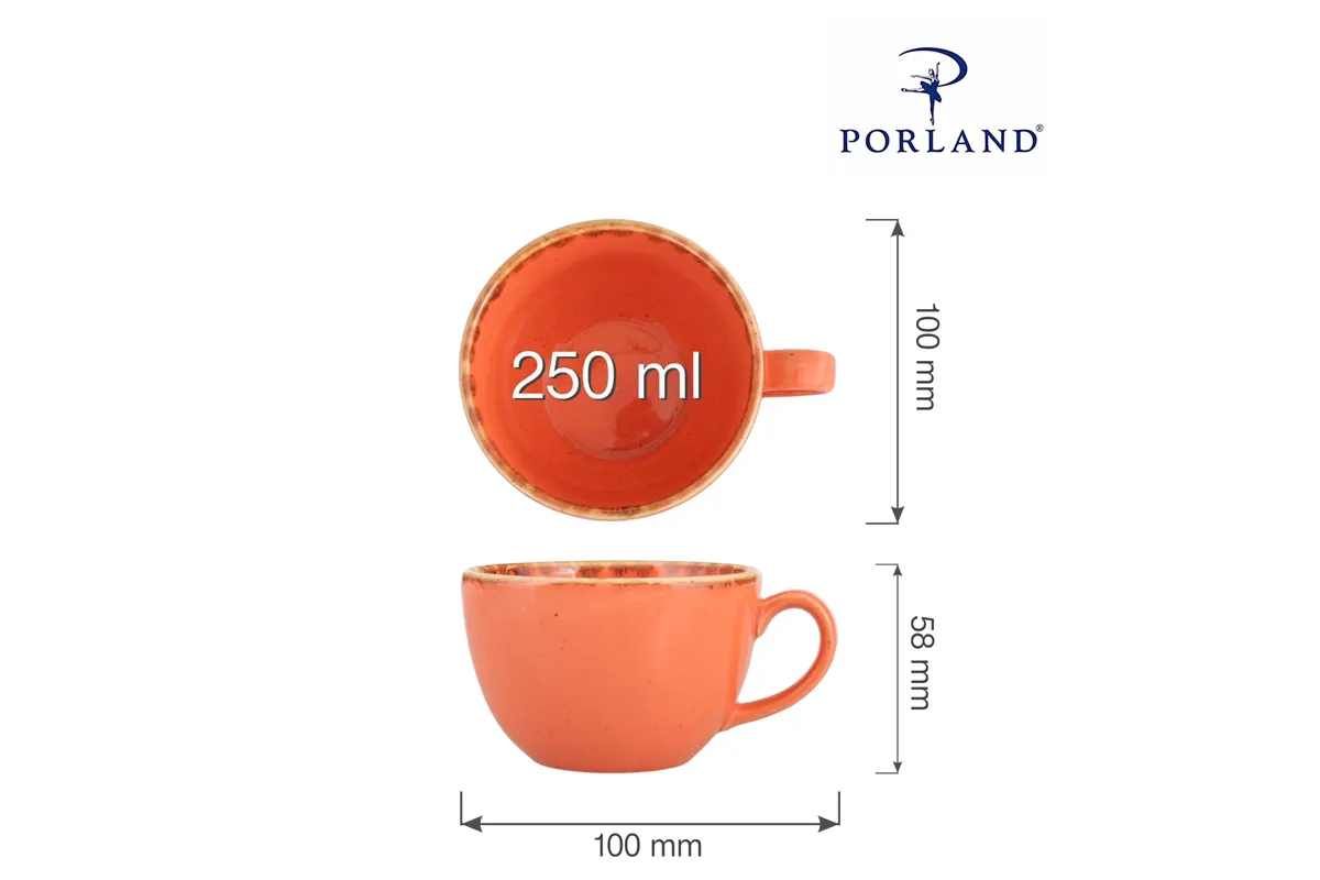 Filiżanka elegancka Amber 250 ml Porland 04ALM001409